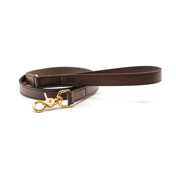 Lucca Apple Leather Long Leash