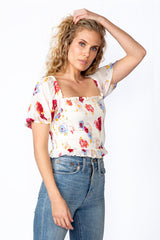 Meadow Smock Top