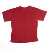 NIKE TEAM USC Trojans Football Red 90s USA Short Sleeve T-Shirt Mens L