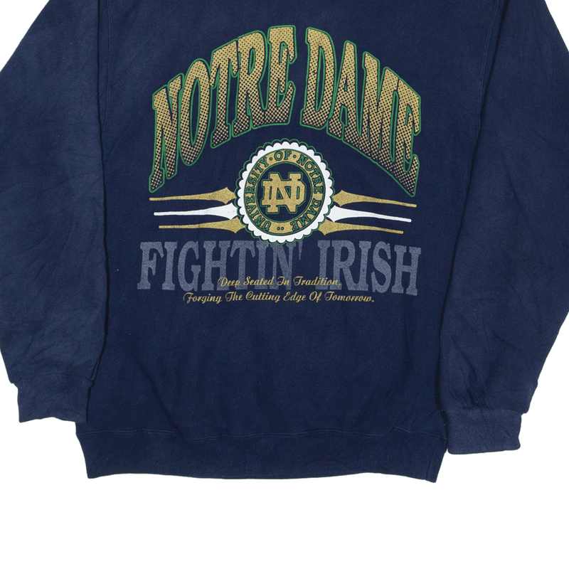 2020 SPORT University Of Notre Dame Sweatshirt Blue Mens M