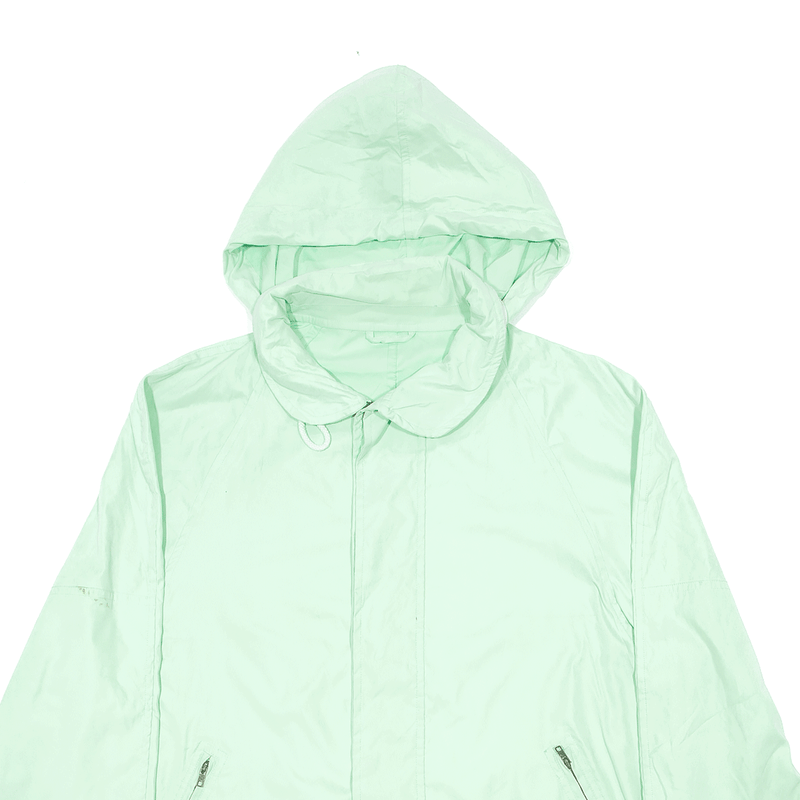 TRUSSARDI Leisure-Wear Rain Jacket Green 90s Womens XL