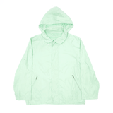 TRUSSARDI Leisure-Wear Rain Jacket Green 90s Womens XL