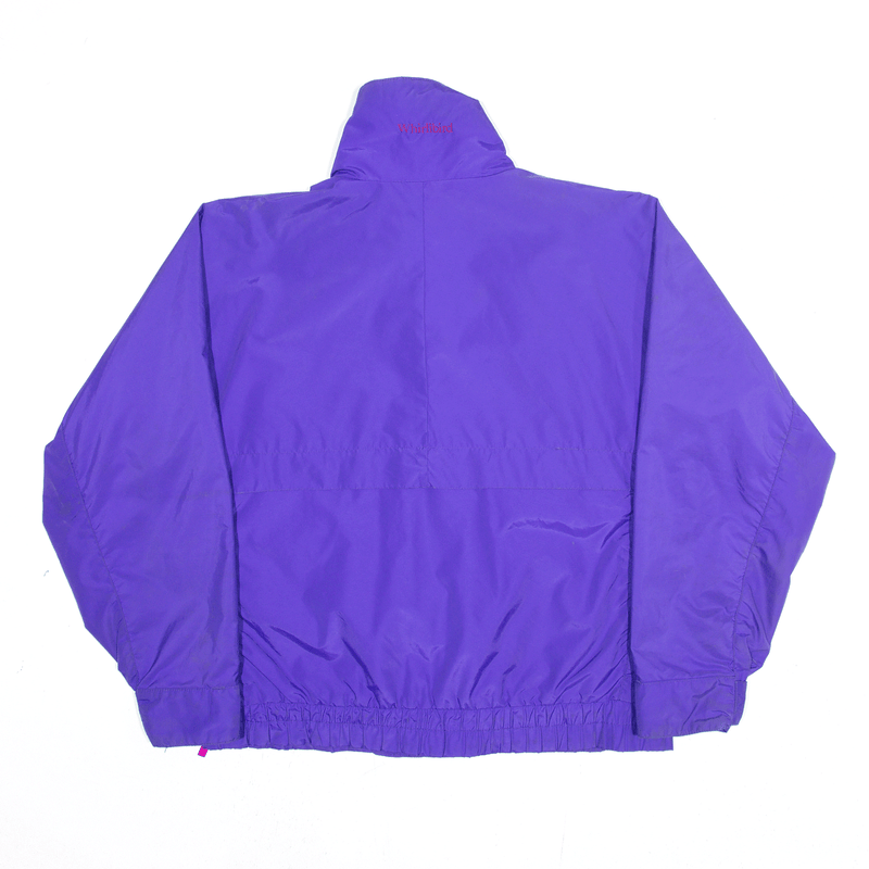 COLUMBIA Whirlibird Purple Nylon Shell Jacket Womens L