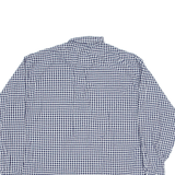 DISNEY Donaldson Shirt Blue 90s Gingham Long Sleeve Mens S
