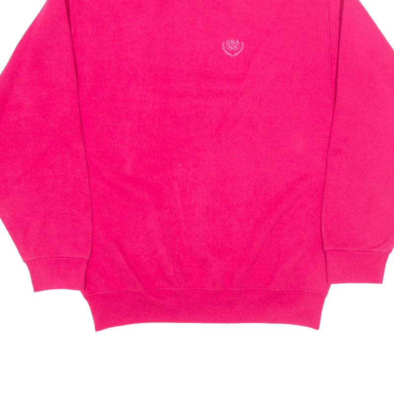 JC PENNY USA Olympics Sweatshirt Pink Womens XL