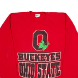 Vintage 2020 SPORT Ohio State Buckeyes Sweatshirt Red 90s USA Mens XL