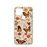 Seashell Monarch Butterfly Google Pixel 5 Case