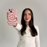 Bubblegum Pink Morning Flower iPhone 13 Pro Max Case