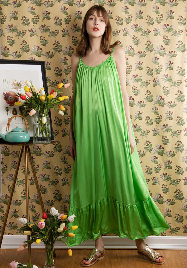 CLEMENCE Dress Green