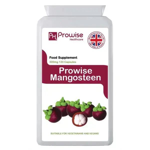Pure Mangosteen 500mg 120 capsules | Suitable For Vegetarians & Vegans | Made In UK