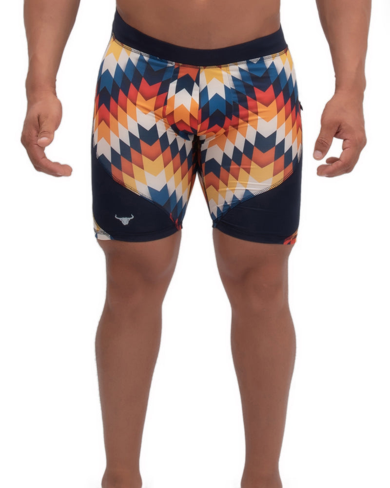 Men's Arrow Half-Length Shorts - Matador Meggings