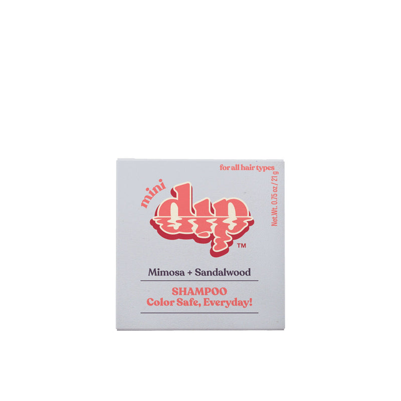 Mini Dip Color Safe Shampoo Bar for Every Day - Mimosa & Sandalwood