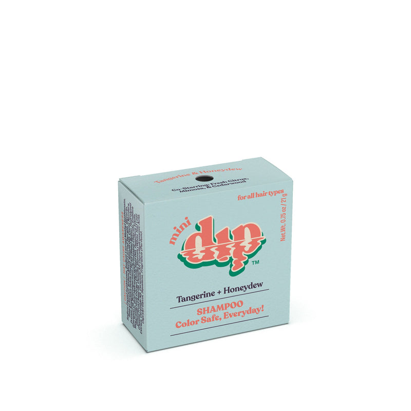 Mini Dip Color Safe Shampoo Bar for Every Day - Tangerine & Honeydew