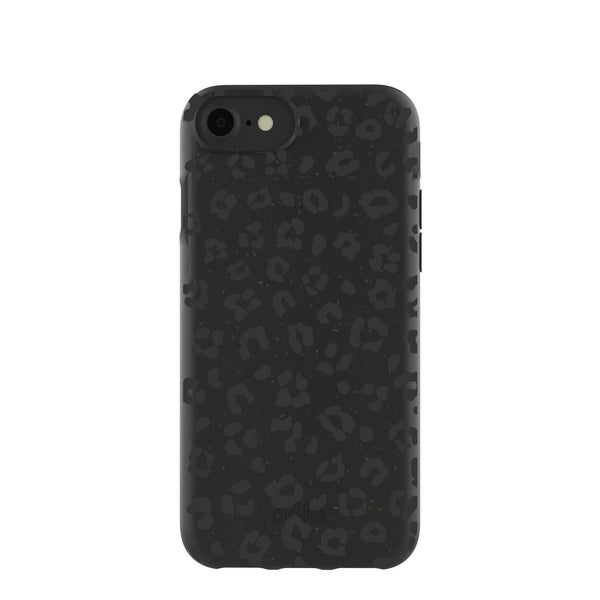 Black Night Leopard iPhone 6/6s/7/8/SE Case