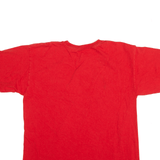 USA T-Shirt Red Short Sleeve Mens M