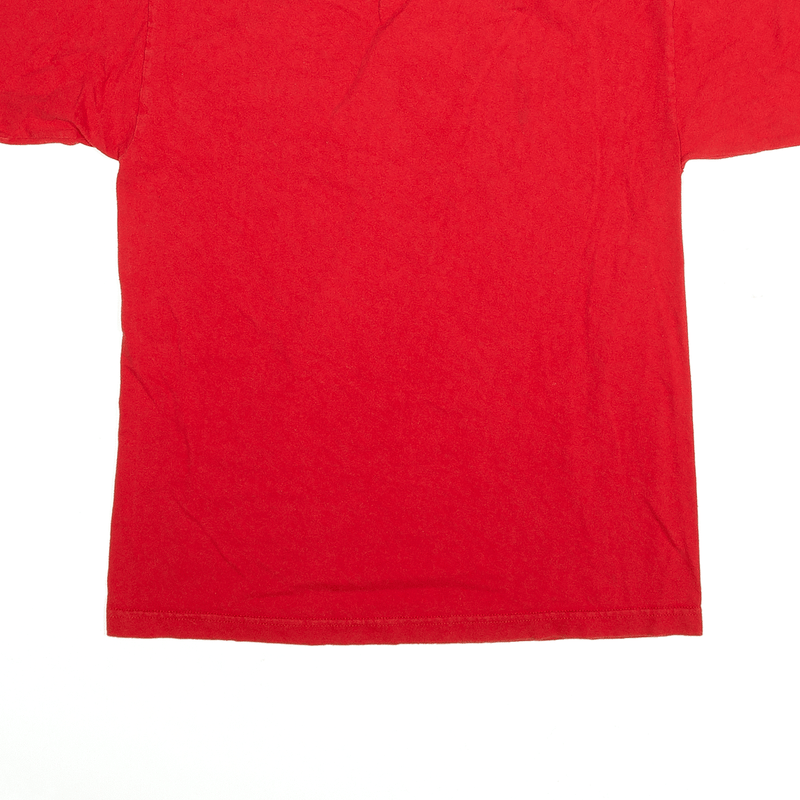 USA T-Shirt Red Short Sleeve Mens M