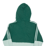 ADIDAS Hoodie Green Pullover Womens S