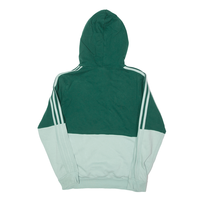 ADIDAS Hoodie Green Pullover Womens S