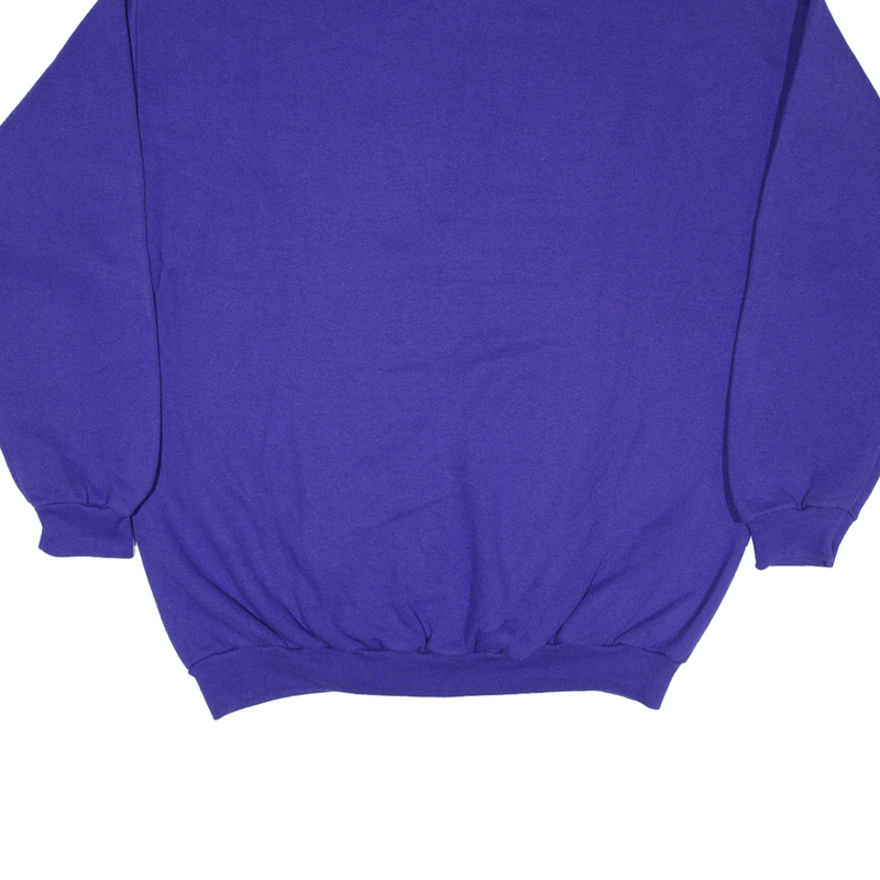 LOGO ATHLETIC Minnesota Vikings Big Logo USA Sweatshirt Purple 90s Mens XL