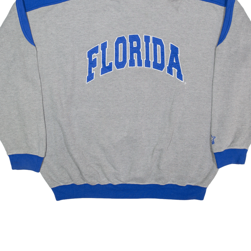 STARTER Florida Gators Big Logo USA Sweatshirt Grey 90s Mens XL