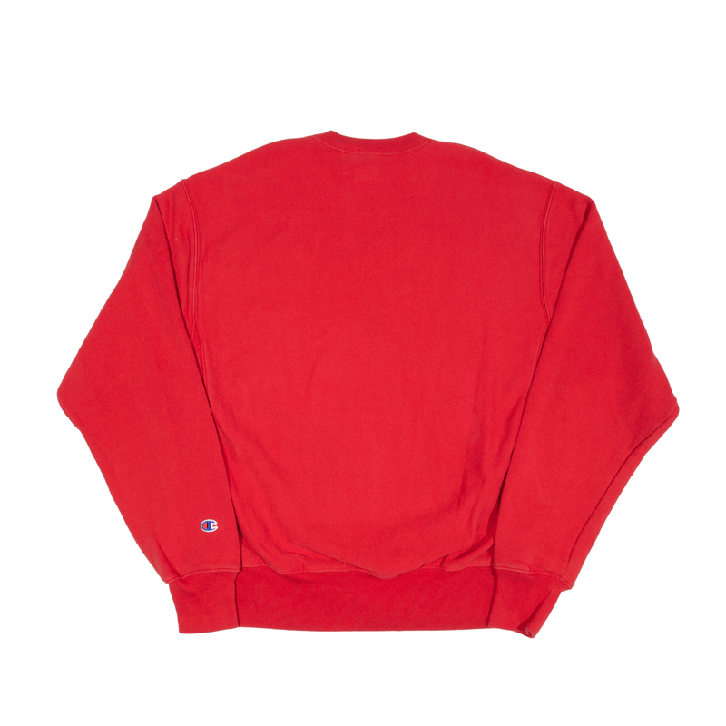 CHAMPION Reverse Weave Sweatshirt Red Mens M