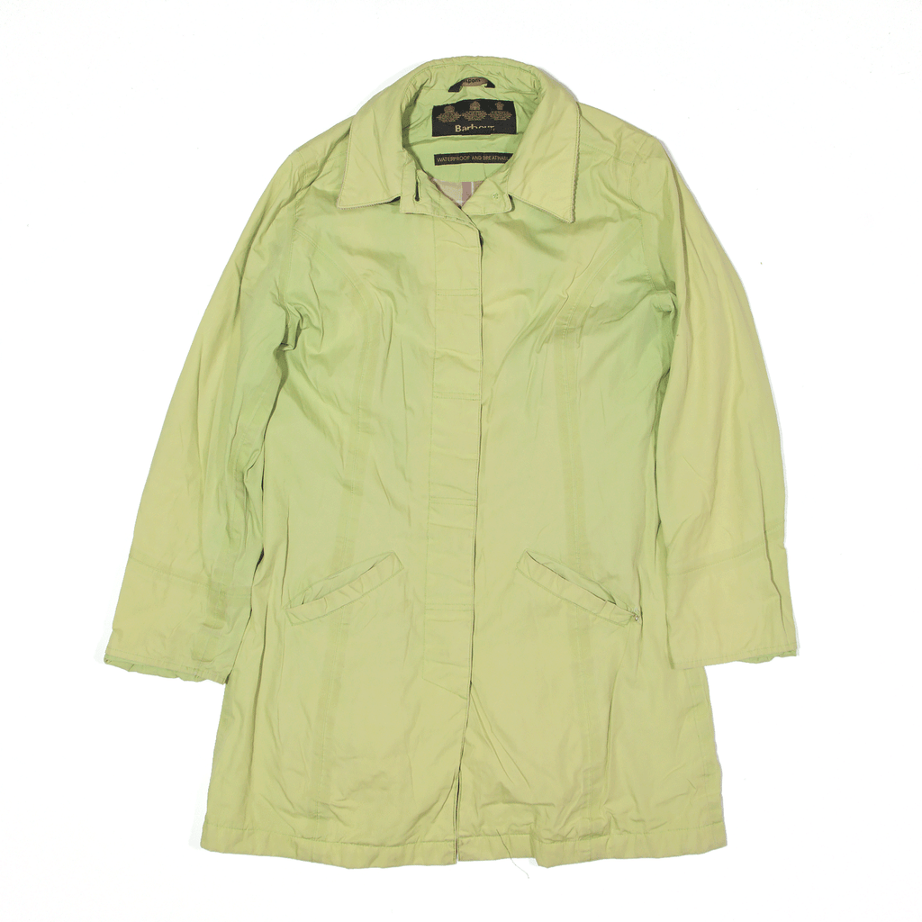 BARBOUR Flyweight Belleville Parka Jacket Green Womens UK 8 – Cerqular