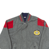 1988 Oxford Soccer Bomber USA Jacket Grey 80s Boys M