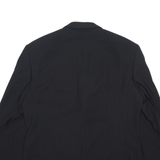 JOOP Blazer Jacket Black Wool Pinstripe Mens L
