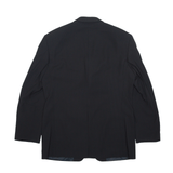 JOOP Blazer Jacket Black Wool Pinstripe Mens L