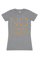 No Animal Cruelty T-Shirt (Grey)