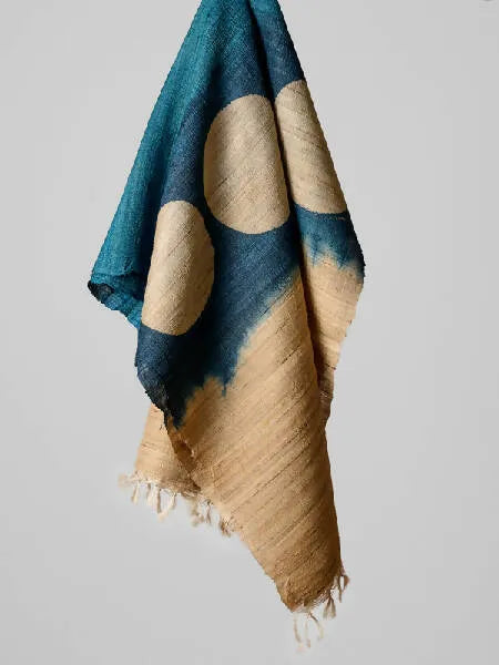 Tussar Silk Scarf Aviva