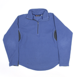 BERGHAUS Fleece Blue 1/4 Zip Womens S