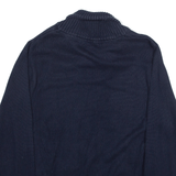 NAUTICA Jumper Blue Collared Womens L