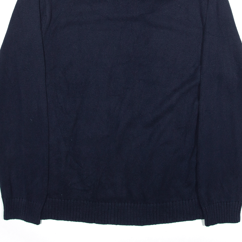 NAUTICA Jumper Blue Collared Womens L