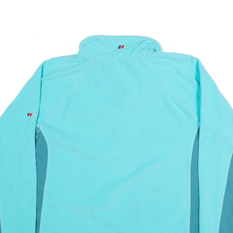 BERGHAUS Fleece Blue 1/4 Zip Womens M