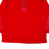 STEFANO BASICS Fleece Red 1/4 Zip Mens L