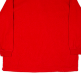 STEFANO BASICS Fleece Red 1/4 Zip Mens L