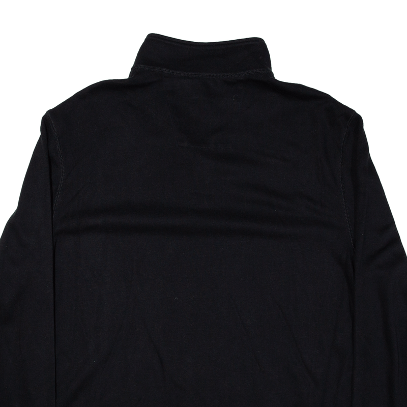 NAUTICA Jumper Black 1/4 Zip Mens XL