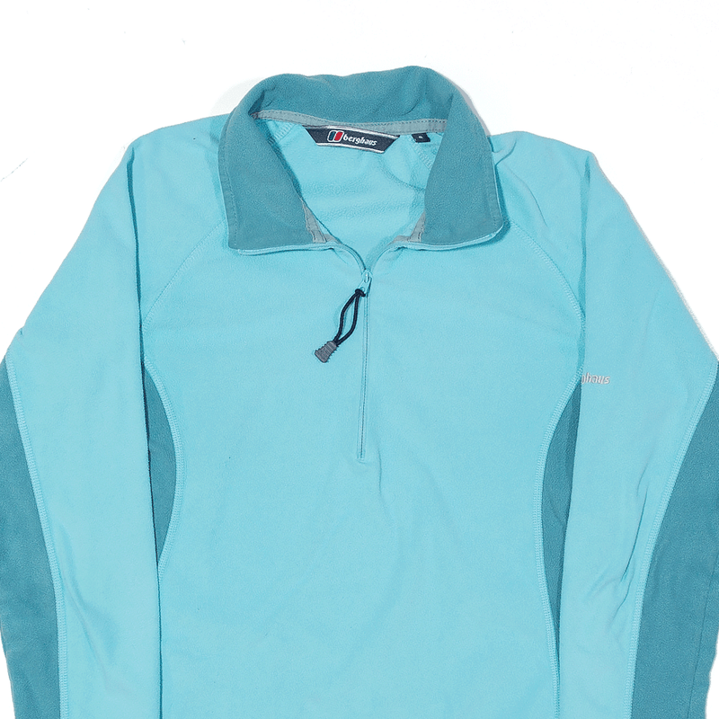 BERGHAUS Fleece Blue 1/2 Zip Womens S