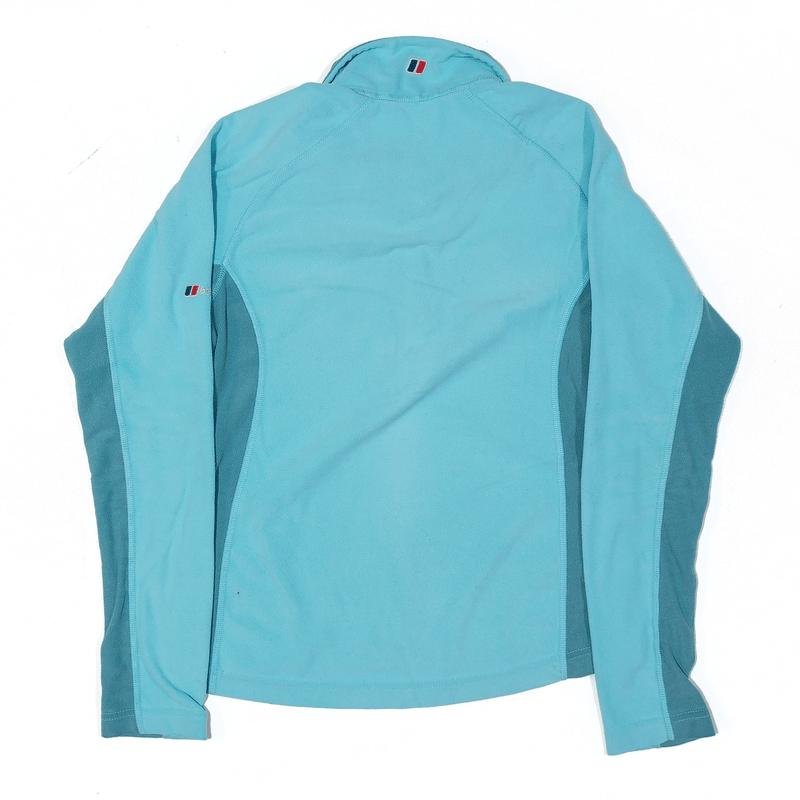 BERGHAUS Fleece Blue 1/2 Zip Womens S