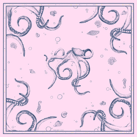 OCTOPUS silk scarf