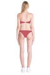 Diane Cheeky Bikini Bottom in Terracotta
