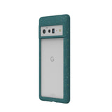 Clear Google Pixel 6 Pro Case with Green Ridge