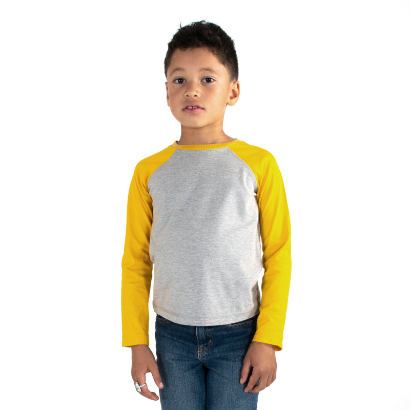 Organic Cotton Kids Shirts - Long Sleeve Tee 2 Pack