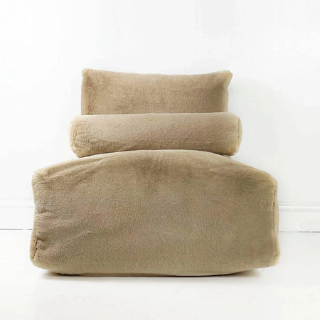 OOH POUF! Floor Cushion Set - Faux Fur Edition