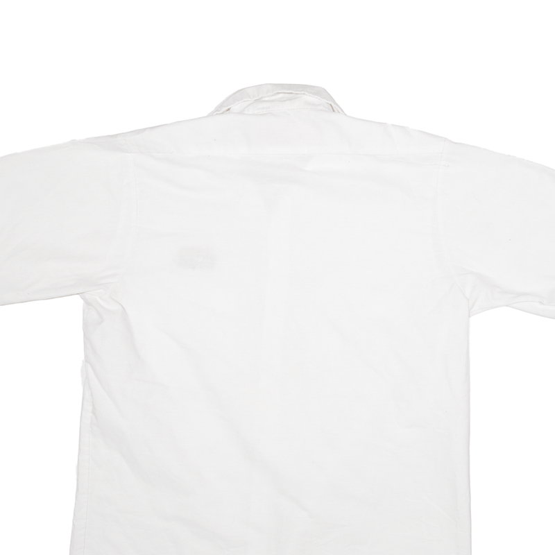 RED KAP Shirt White Worker Short Sleeve Mens M