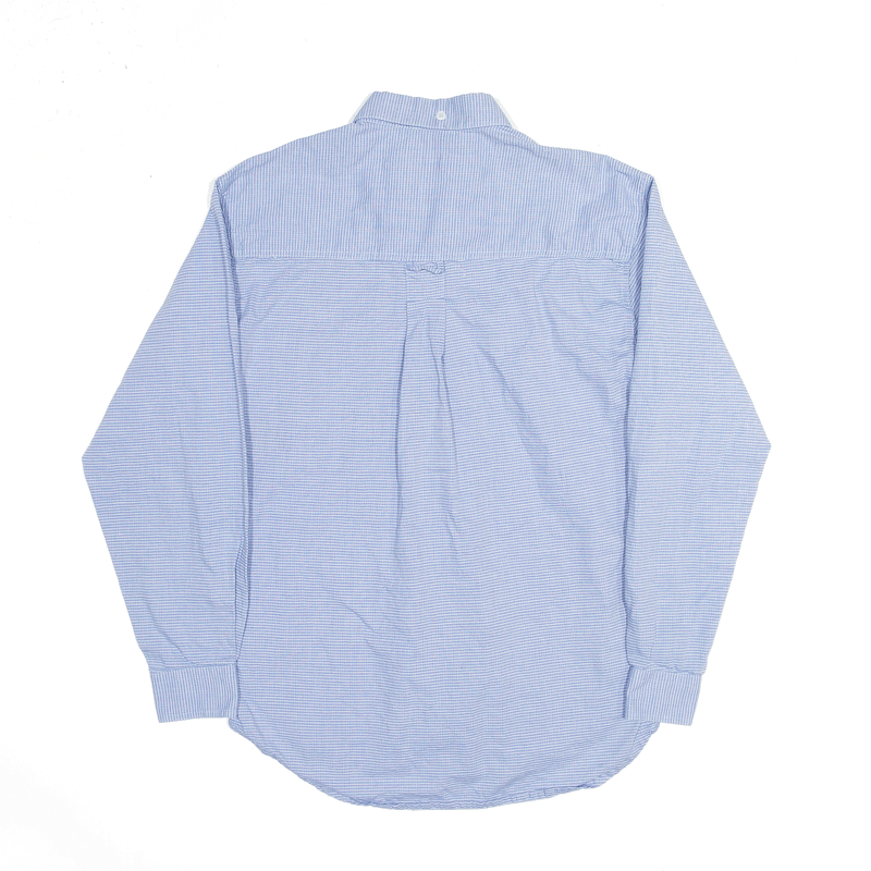WRANGLER Blue Check Long Sleeve Shirt Boys M