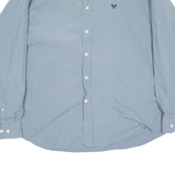 AVIREX Plain Shirt Grey Long Sleeve Mens L