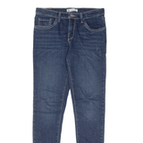 LEVI'S 710 Girls Jeans Blue Slim Skinny Denim W27 L29