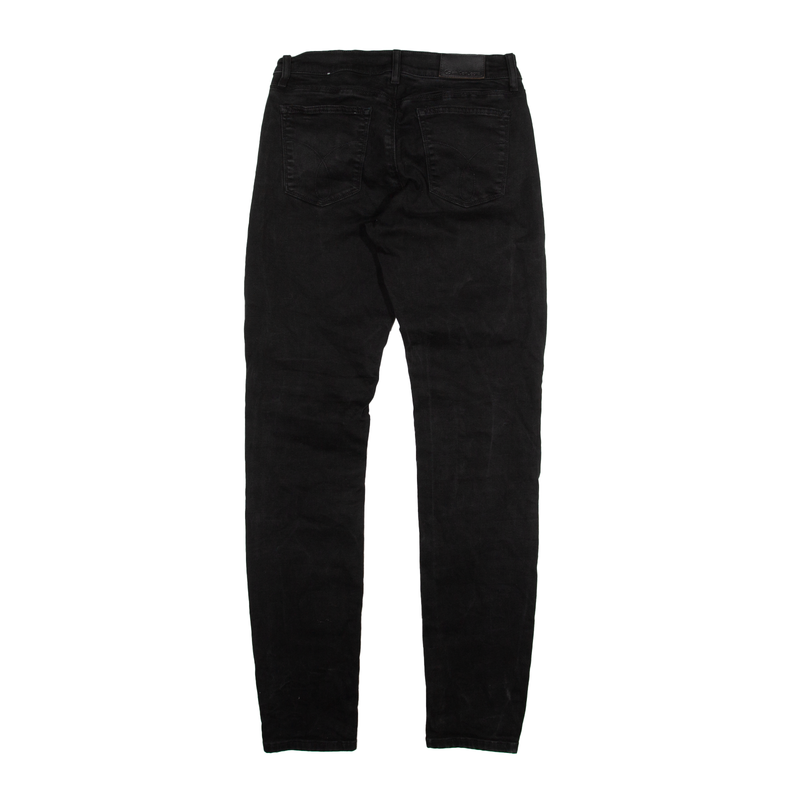 CALVIN KLEIN Jeans Black Denim Regular Skinny Womens W28 L32
